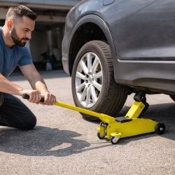 5 naj�astej��ch ch�b pri pou��van� hydraulick�ho zdvih�ka (ako spr�vne zdvihn�� auto bezpe�ne)