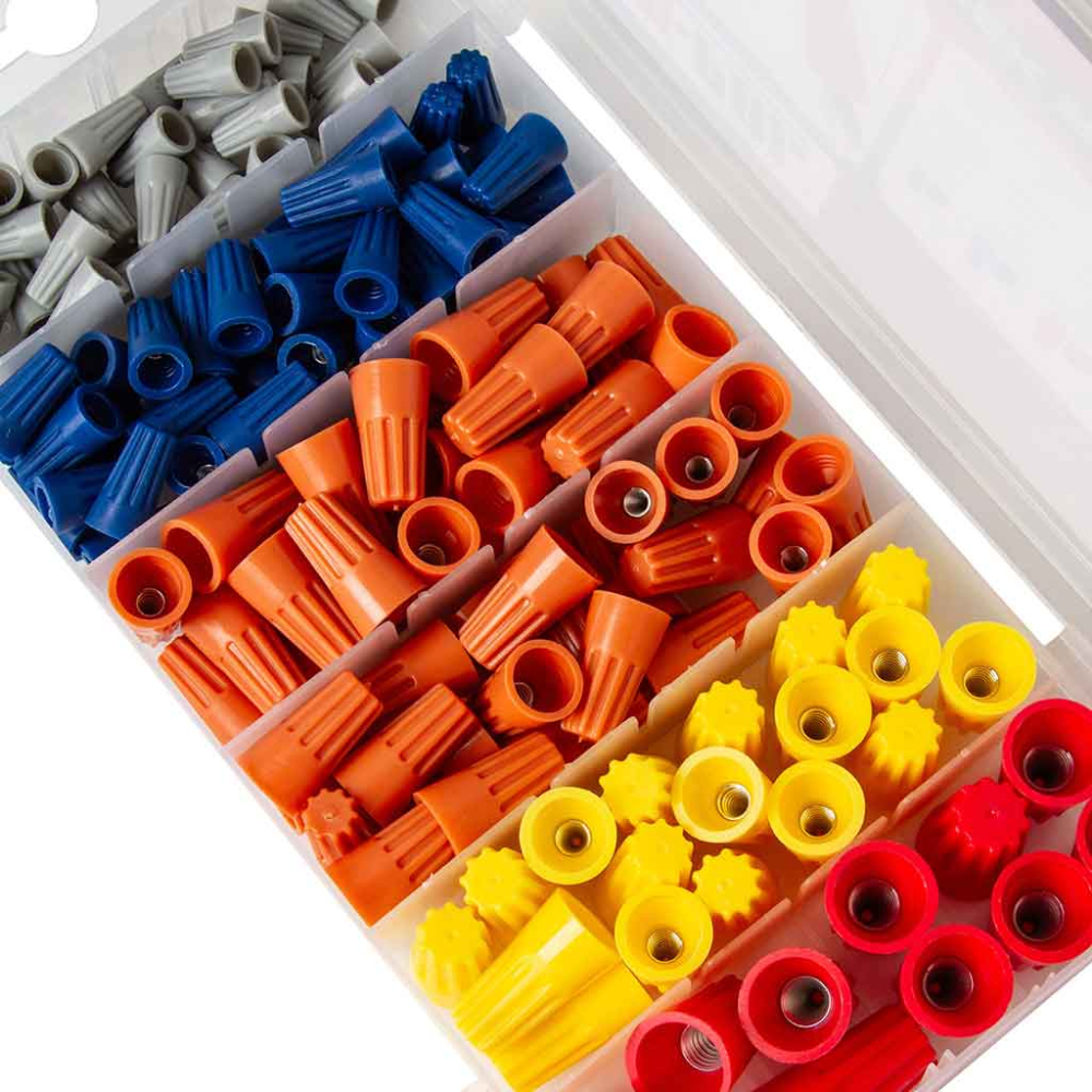 Sada káblových konektorov s vnútorným závitom, 158-dielna, MAR-POL