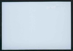 Skl��ko 102x51 mm k 10-dielnej sade na zv�ranie, tmavos� �.10, PROTECO