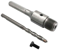 Adapt�r na v�diov� korunku, d�ka 110 mm, z�vit M22, up�nanie 6 HRAN, XL-TOOLS