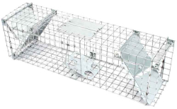 Pasca na kuny, potkany a norky, 82x17x20cm, dvojvchodov�, XL-TOOLS