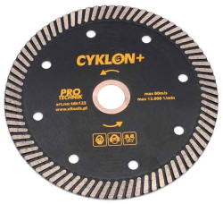 Diamantov� kot�� na �elezobet�n 125 x 10 x 2,4 x 22,2 mm, CYKLON
