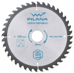 P�lov� kot�� s SK pl�tkami 190x2,2x30 zuby 40 WZ, PILANA