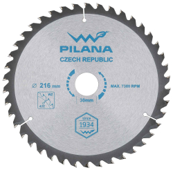 P�lov� kot�� s SK pl�tkami 216x2,4x30 zuby 42 WZ, PILANA