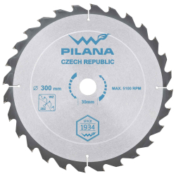 P�lov� kot�� s SK pl�tkami 300x2,8x30 zuby 28 WZ, PILANA