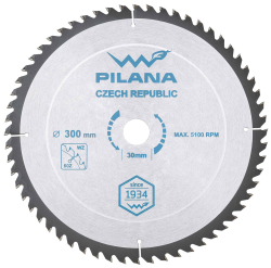 P�lov� kot�� s SK pl�tkami 300x2,8x30 zuby 60 WZ, PILANA