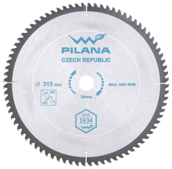 P�lov� kot�� s SK pl�tkami 315x2,8x30 zuby 80 WZ, PILANA