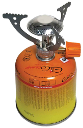 Sada: kempingov� vari� BASIC s regul�ciou +300g kartu�a, pripojenie na z�vit 7/16", ELICO