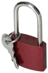 Z�mok visiaci liatinov�, pred�en� uz�ver, AB-40 mm, XL-TOOLS