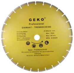 Diamantov kot segmentov 400 x 32 mm, GEKO