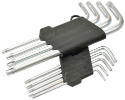 Sada torxov�ch k���ov T10-T50, 9-dielna, GEKO