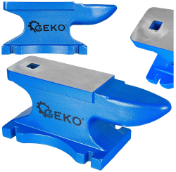 Liatinov� Kovadlina, pracovn� plocha 100 x 220 mm, 24,9 kg, GEKO