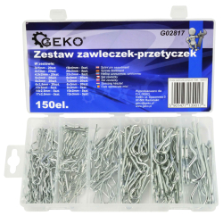 Sada p�rov�ch z�vla�iek, 150-dielna, GEKO