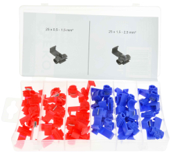 Sada elektrick�ch r�chlospojok, 50-dielna, GEKO