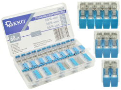 Sada elektrick�ch r�chlospojok 60 dielna, 0,2-4 mm2, GEKO