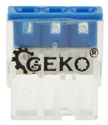 R�chlospojkov� elektrick� konektor 3 x 0,5-2,5 mm2, GEKO