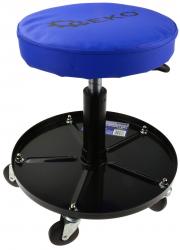 Stoli�ka kruhov� s pojazdov�mi kolieskami, v��ka sedenia 38-51 cm, GEKO