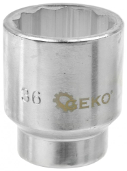 Hlavica nstrn 3/4"  12HRAN   36 mm, GEKO