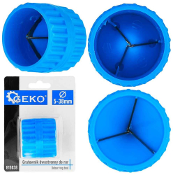 Obojstrann� odhrotova�-zr�a� hr�n plastov�ch r�r 5-38 mm, GEKO