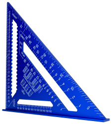 Uholn�k trojramenn� stol�rsky s pr�lo�n�kom 300 x 300 x 430 mm x 4 mm, GEKO