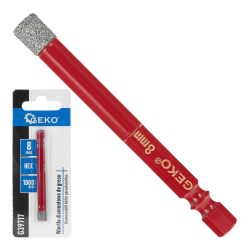 Diamantov� vrt�k do gresu 8 mm, upnutie 6-HRAN, GEKO