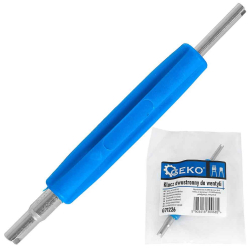 Skrutkova� na autoventil obojstrann�, GEKO