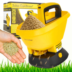 Akumul�torov� rozmetadlo tr�vnikov�ho semena a hnoj�v, objem 2,7 litra, GEKO