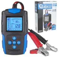 Tester na meranie akumul�torov�ch bat�rii 12/24V 3Ah-200Ah, GEKO