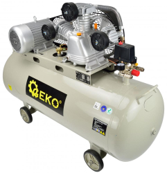 Kompresor olejov� 3-piestov� 4,0 kw, 400 V, 490 l/min, vzdu�n�k 200 litrov, GEKO