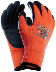 Ochrann� rukavice IGLOO zimn�, zateplen�, oran�ov�, ve�kos� 9, VASKO