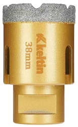 Vrt�k diamantov� korunkov�, z�vit M14 do uhlovej br�sky priemer 38 mm, GEKO