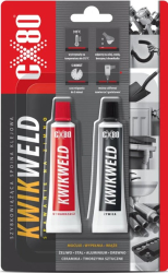 KWIK WELD- pr�pravok na zv�ranie za studena 2 x 27 g, do 150�C