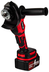 Akumul�torov� uhlov� br�ska 125 mm, bezuhl�kov�, 2x 4Ah, 1x nab�ja�ka, MAR-POL