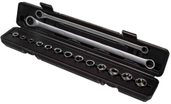 Sada dlh�ch ra��ov�ch k���ov, 15-dielna, 8 - 24 mm v kufr�ku, MAR-POL