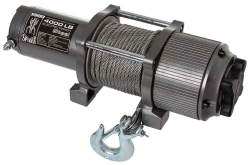 Navijak elektrick�, 12V, 800W, max. �ah 1814 kg, oce�ov� lano 6 mm, MAR-POL