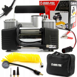 Automobilov� kompresor do z�suvky 12V, maxim�lny tlak 10 barov,  MAR-POL