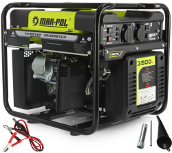 Invertorov� elektrocentr�la, max. v�kon 3,5KW, 2x z�suvka 230V, 1x 12V, MAR-POL