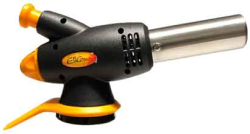 Sp�jkovacia lampa na plynov� kartu�u s tla�idlom na piezo zapa�ovanie, oto�n� uz�ver,ELICO