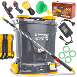 Postrekova� akumul�torov� 16 litrov�, akumul�tor 12V, 8Ah, PM-OA-16K, POWERMAT