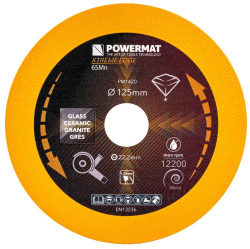 Rezn� diamantov� kot�� na sklo 125 mm , POWERMAT