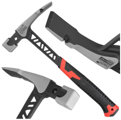 Kladivo mur�rske MONOBLOK s antivibra�nou rukov�ou 680 g, TVARDY