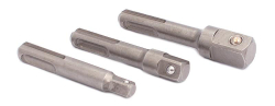 Redukcie pre hlavice 1/4", 3/8", 1/2" s upnanm SDS plus, XL-TOOLS