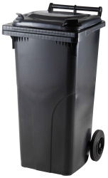 KUKA - n�doba na odpad 120 l, plastov� �ierna