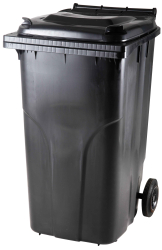 KUKA - n�doba na odpad 240 l, plastov� �ierna