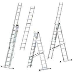 Rebr�k hlin�kov� s �pravou na schody 3 x 7 stupne, 193/248/352 cm, nosnos� 150 kg, VASKO